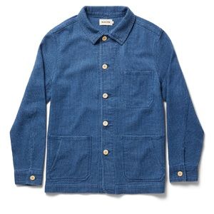 Taylor Stitch Ojai Jacket in Washed Indigo Sashiko, Medium